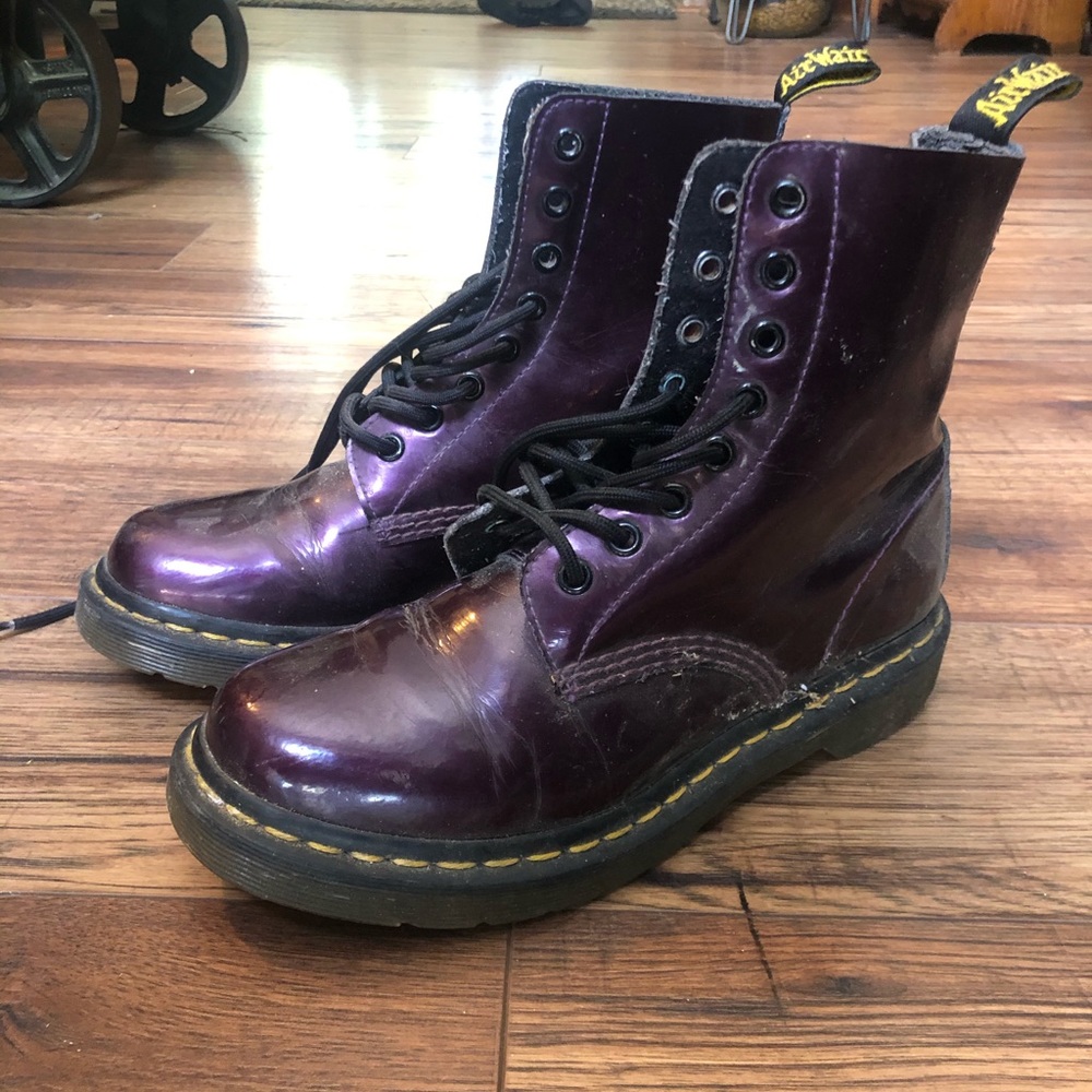 Purple dr martens